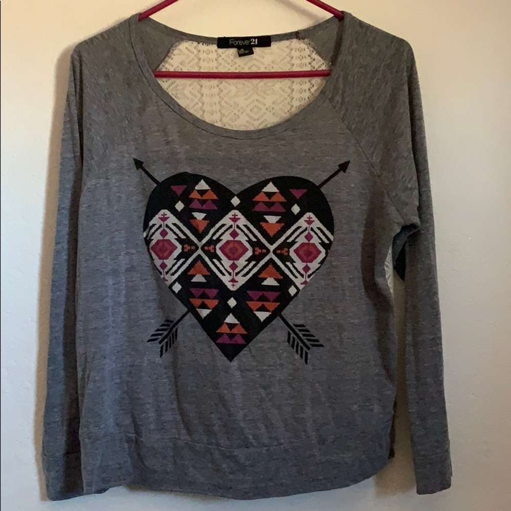 Long sleeve blouse
